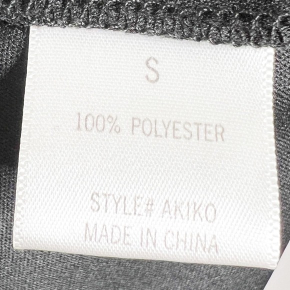 Miami Womens Akiko Floral Off-the-Shoulder Puff Sleeve Mini Dress Black Small - Picture 8 of 8